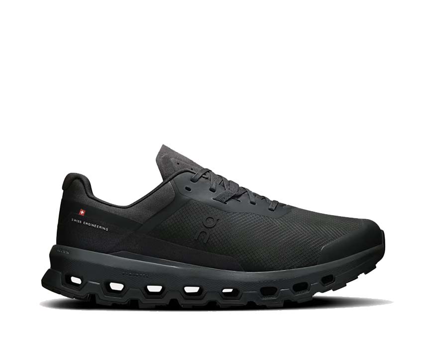 On Cloudvista 2 Black — trail ligero hombre zapatilla mesh transpirable