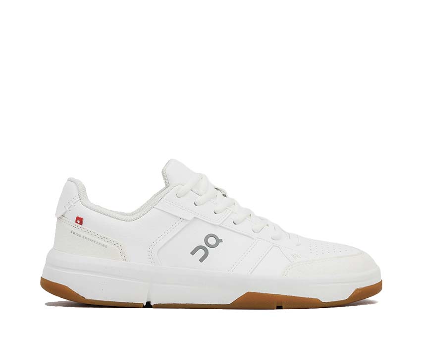 On The Roger Clubhouse White/Gum — sneaker tennis lifestyle Roger Federer