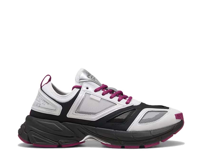 Puma Velophasis NU Feather Gray Black Magenta — sneaker homme running collab Más Tiempo