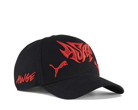 Puma x A$AP Rocky Seatbelt Cap Black — casquette noire ceinture collab A$AP Rocky