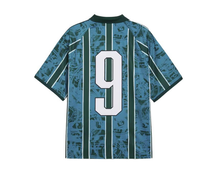 Puma MCFC KING Retro Jersey Bleu dos — dos maillot rétro City bleu tropical Puma