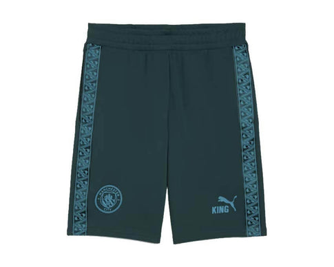 Puma MCFC KING Sweat Shorts — short sweat Manchester City bleu ciel Puma KING