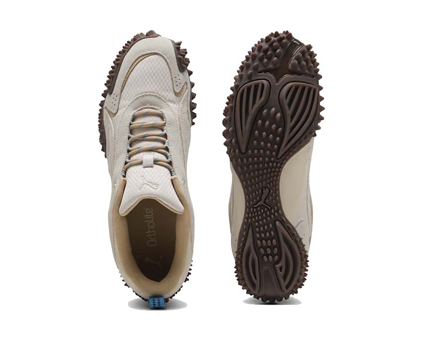 Puma Mostro XC Alpine Snow Speed Blue détail — tige alpine