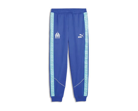 Puma OM KING Anthem Pant — pantalon de survêtement Olympique Marseille blanc Puma