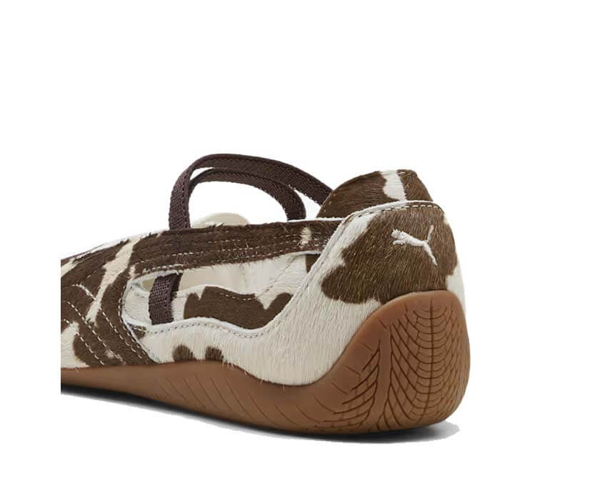Puma Speedcat Ballet Cow détail — détail imprimé vache logo Puma Speedcat
