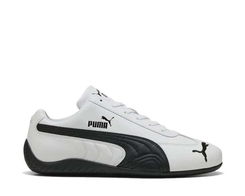 Puma Speedcat Leather White — sneaker unisexe racing cuir blanc premium