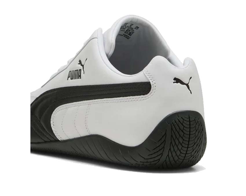 Puma Speedcat Leather White semelle — semelle racing plate cuir blanc