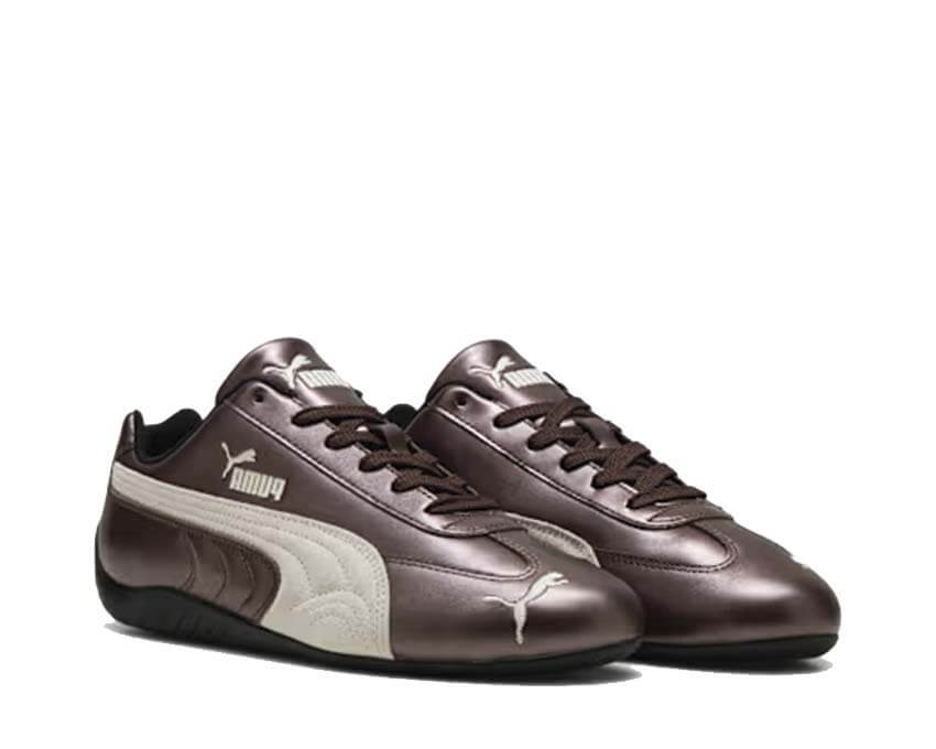 Puma Speedcat Metallic Brun semelle — semelle racing cuir métallisé brun