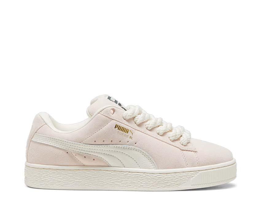 Puma Suede XL Warm White Island Pink — zapatilla mujer ante oversize rosa