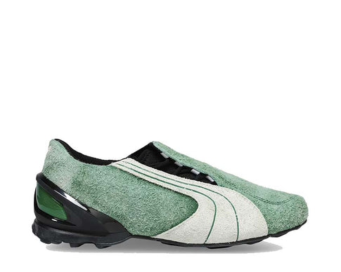 Puma V-S1 KidSuper Green — sneaker homme collab KidSuper vert artistique