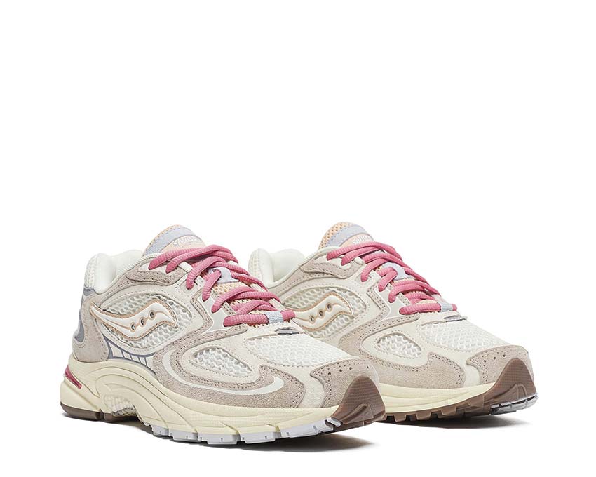 Saucony Grid Jazz 9 W Vanilla Grey vue latérale — amorti ProGrid