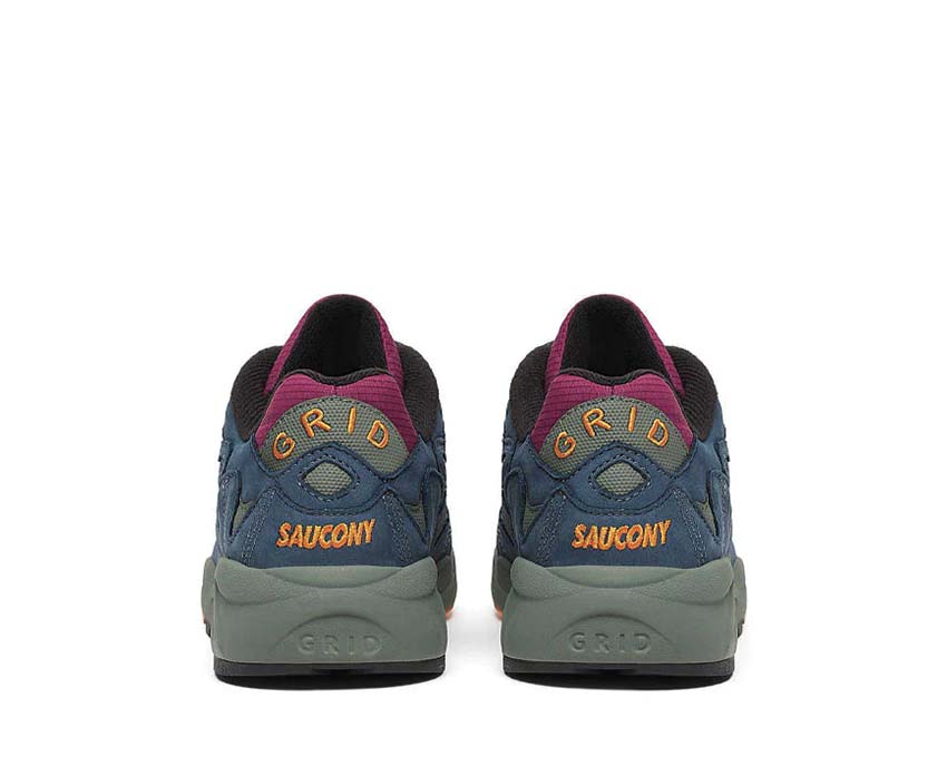 Saucony Grid Shadow 2 Purple Blue semelle — technologie ProGrid