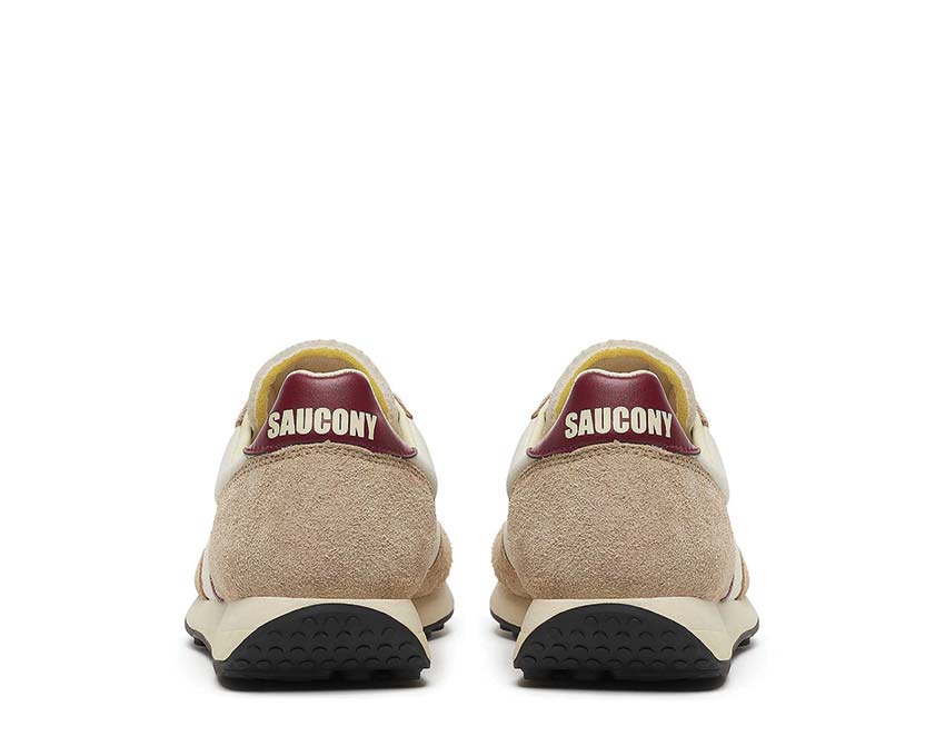 Saucony Trainer 80 OG Beige Burgundy semelle — technologie ProGrid