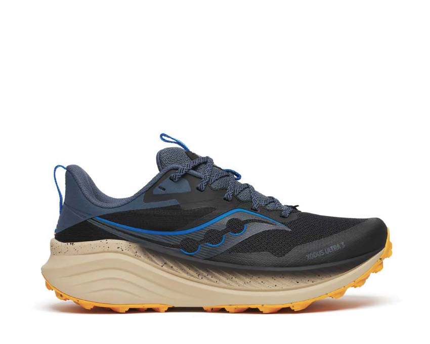 Saucony Xodus Ultra 3 Black Dusk — men's running ProGrid cushioning