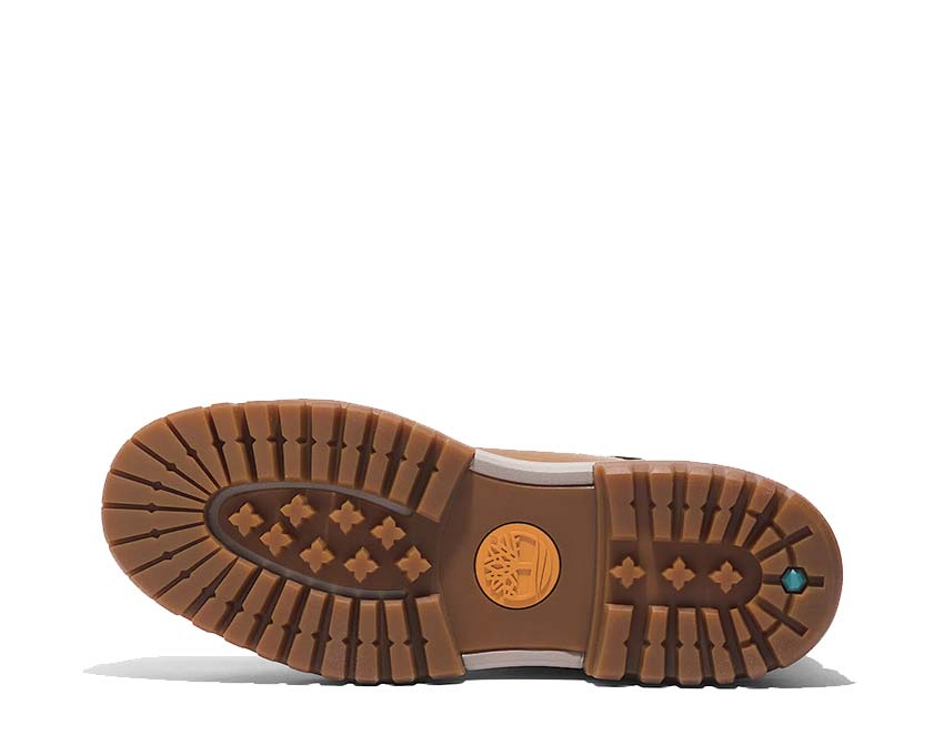 Timberland Arbor Road Mid Lace Waterproof Wheat détail — tige nubuck premium