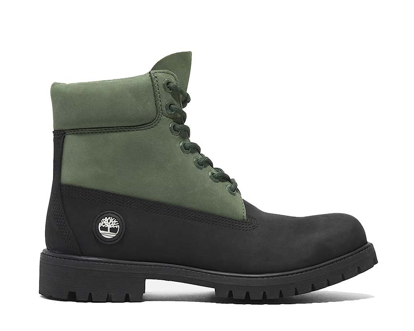 Timberland Premium 6-Inch Waterproof Boot Green — boot homme nubuck imperméable