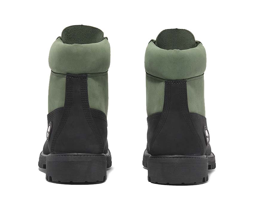Timberland Premium 6-Inch Waterproof Boot Green semelle — semelle EVA signature jaune