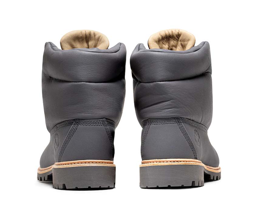 Timberland Vibram 6inch Lace Boot Dark Grey sole — non-slip VIBRAM sole