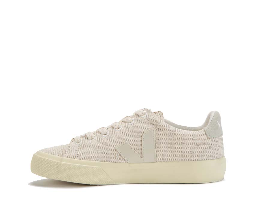 Veja Campo CA Mesh Jute Pierre semelle — semelle caoutchouc naturel