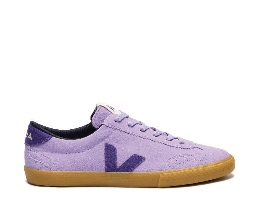 Veja Volley Suede Lavande Purple — zapatilla mujer ante lavanda violeta