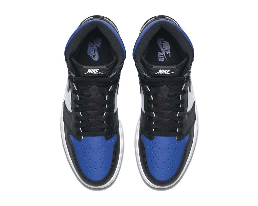 Air Jordan 1 Retro High OG Game Royal detail — perforated royal blue leather
