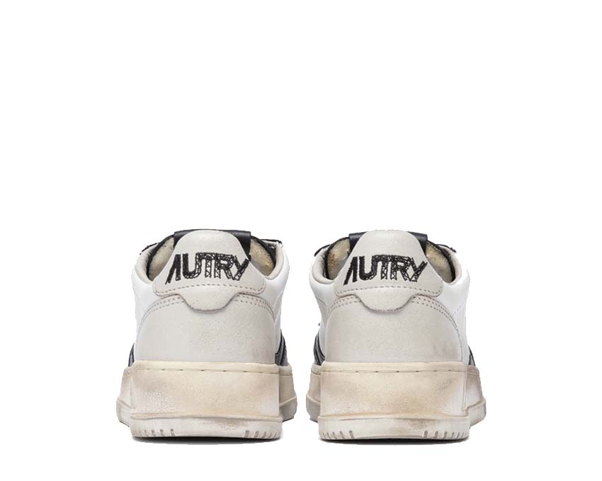 Autry Super Vintage Low Virg Leat Pmc suela — suela de goma crema