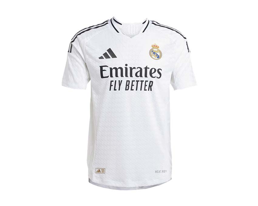 Adidas Maillot Real Madrid 24/25 Domicile — maillot officiel version Authentic