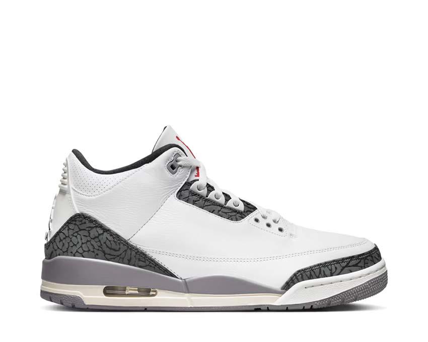 Jordan Air Jordan 3 Retro Cement Grey — sneaker hombre gris cemento elefante
