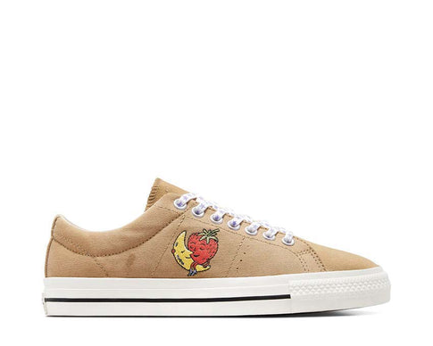 Converse x Sky High Farm One Star Pro Brown/Egret — zapatilla unisex colaboración workwear