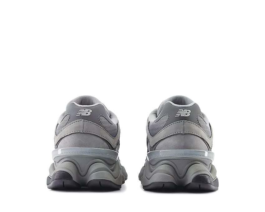 New Balance 9060 Shadow Grey suela — suela chunky Y2K apilada