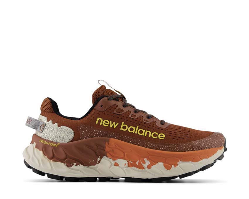 New Balance Fresh Foam X More Trail v3 MTMORAR3 — men's trail running red colorway