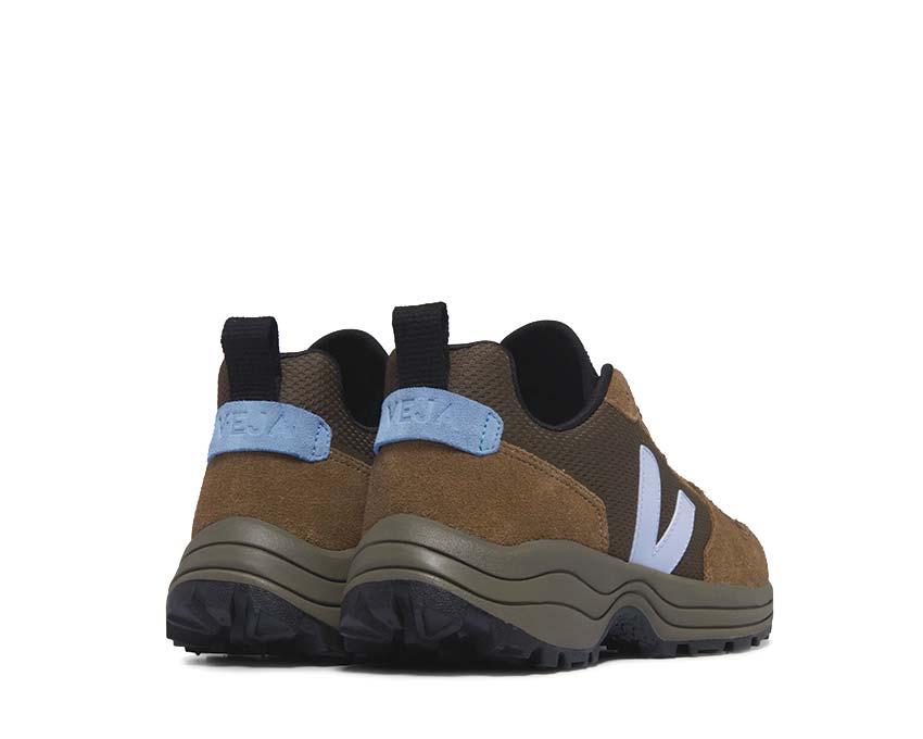 Veja Venturi II Alveomesh White Black suela — suela caucho running