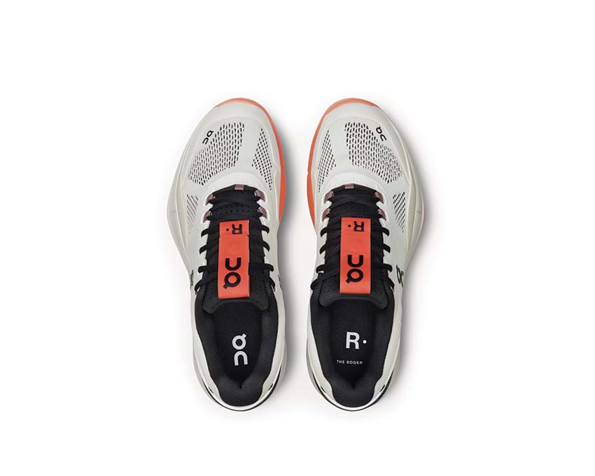 On The Roger Pro Clay White/Lily detalle — upper tennis lifestyle hombre
