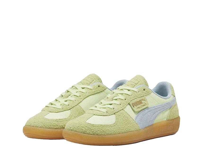 Puma Palermo Vintage Natural side view — natural leather and vintage gum women