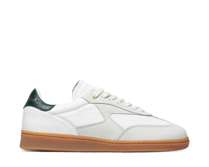 Filling Pieces Sprinter Dice White — zapatilla hombre cuero premium Amsterdam