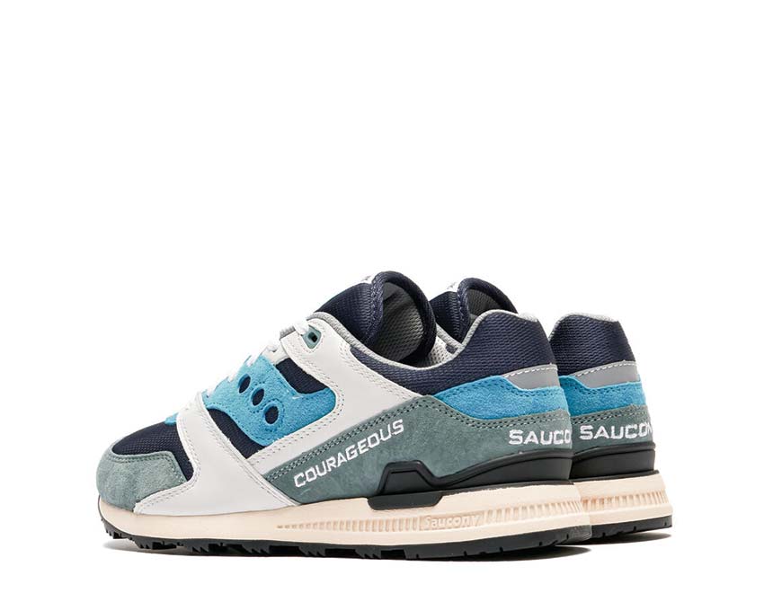 Saucony Courageous suela — tecnología ProGrid