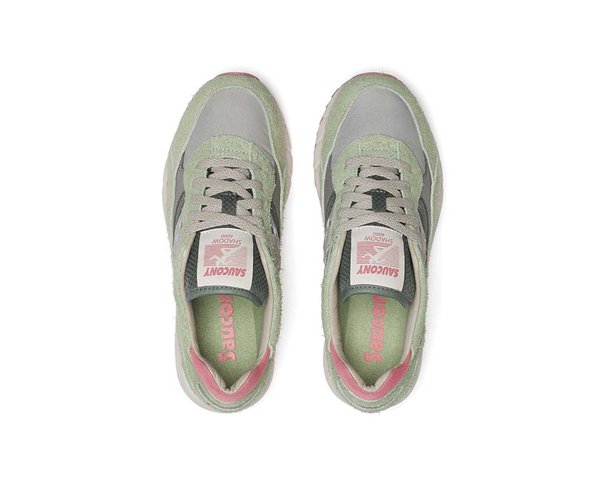 Saucony Shadow 6000 Green Ivory detalle — suela EVA