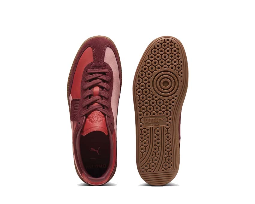 Puma Palermo Palomo Regal Red Passion Fruit suela — suela gum vintage bicolor