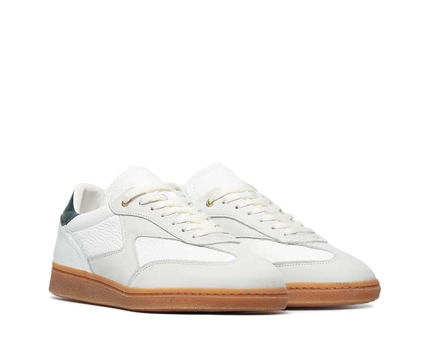 Filling Pieces Sprinter Dice White vista lateral — cuero suave silueta depurada