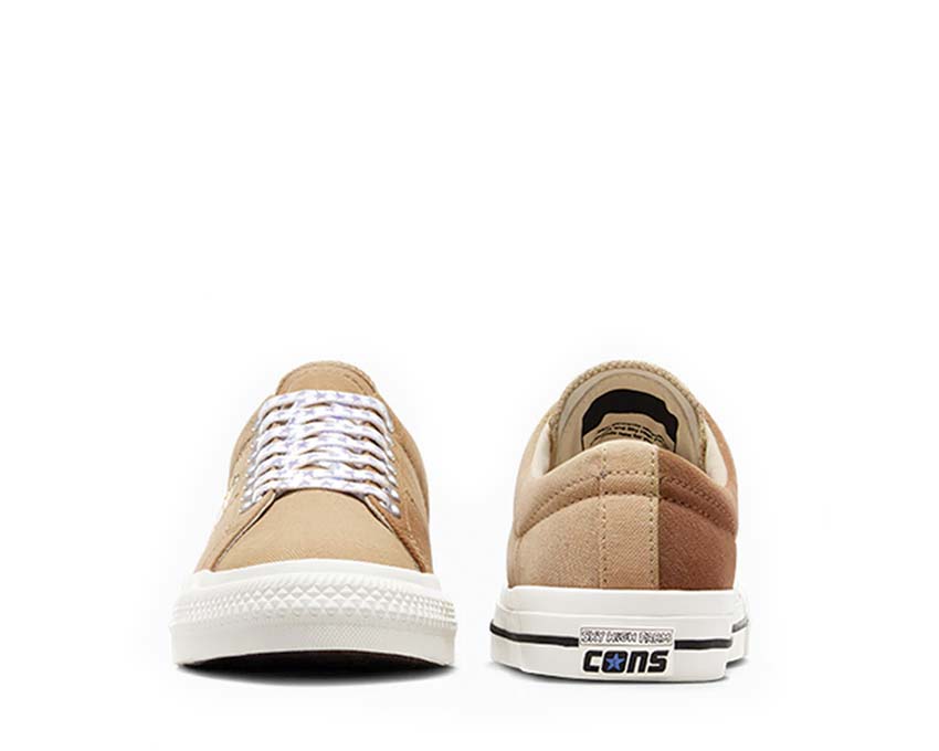 Converse x Sky High Farm One Star Pro Brown/Egret suela — suela vulcanizada One Star