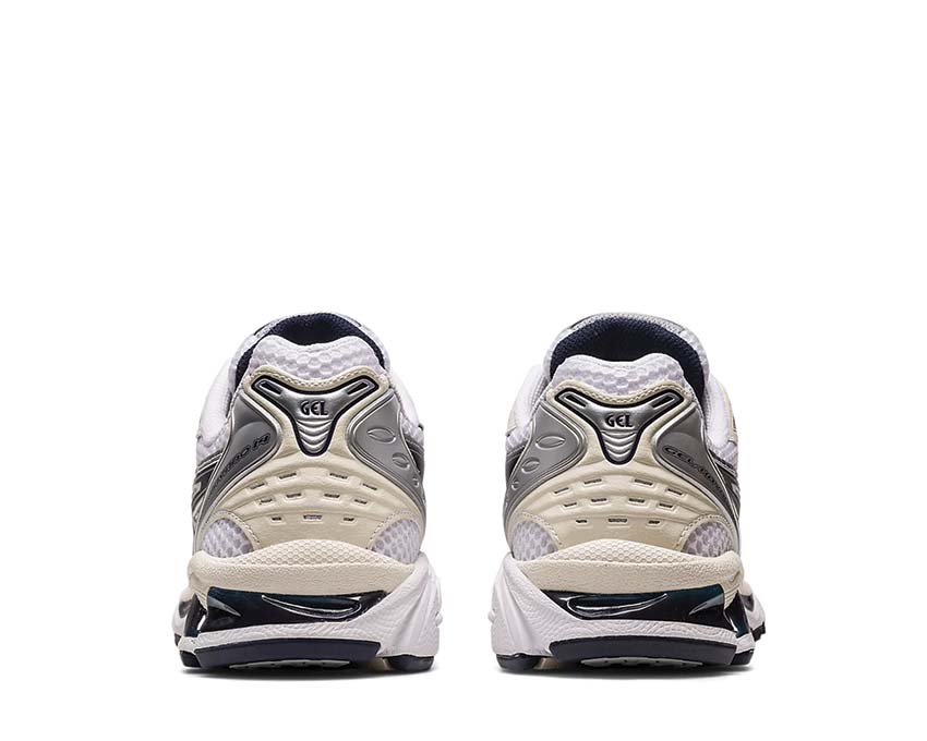 Asics Gel Kayano 14 White Midnight detail — Duomax sole