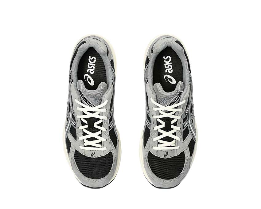 Asics Gel 1130 Black/Carbon arrière — amorti Gel talon rétro