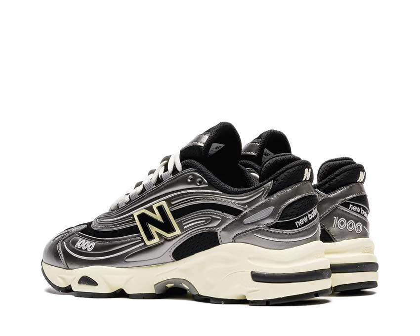 New Balance 1000 Silver Metallic / Black - Dawn Glow M1000SL