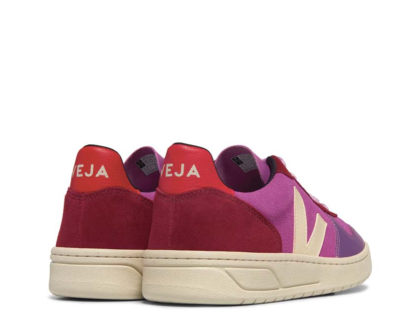 Veja V-10 Suede Multico / Ultraviolet - Calcaire VX0303668A