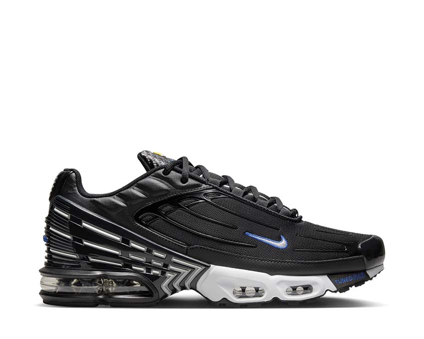 Nike Air Max Plus 3 Black / Metallic Silver - Racer Blue - White HF4294-001