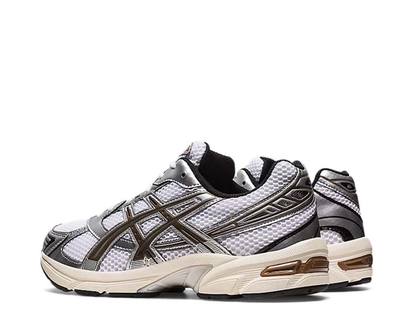 Asics Gel 1130 White/Clay Canyon suela — amortiguación Gel retro 90s