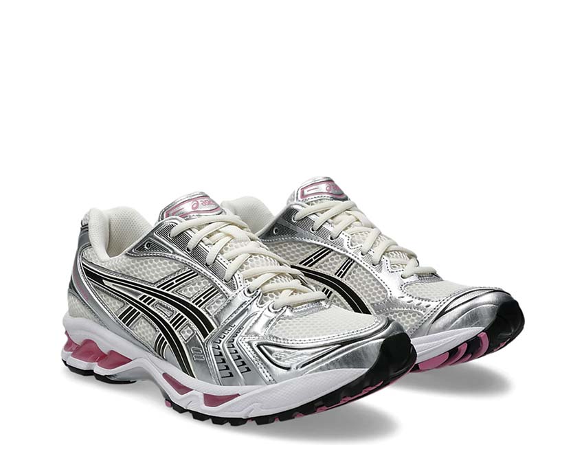 Asics Gel Kayano 14 Sweet Pink Cream/Sweet Pink vue latérale — tige mesh respirante