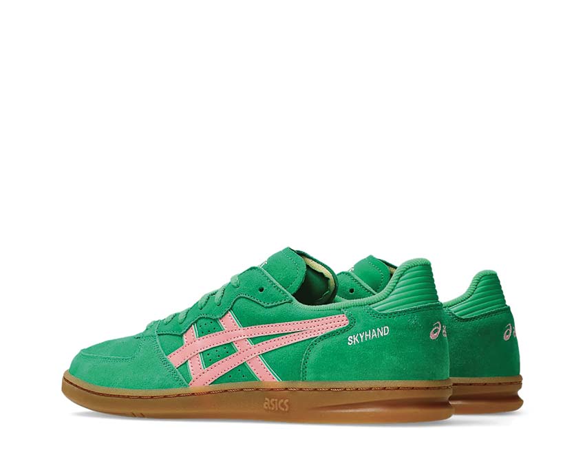 Asics Skyhand OG Cilantro/Grapefruit suela — amortiguación Gel lifestyle