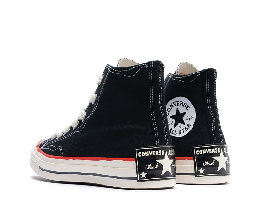 Converse Chuck 70 Sketch Black/White-Red suela — suela vulcanizada clásica