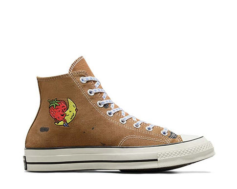 Converse x Sky High Farm Chuck 70 Brown/Egret — zapatilla unisex colaboración workwear